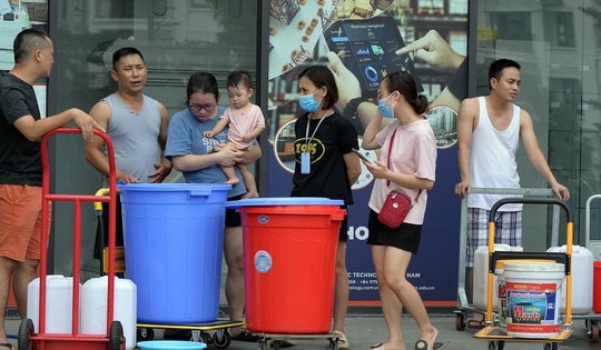 9 quận, huyện ở Hà Nội có thể bị mất nước cục bộ trong mùa Hè 2023