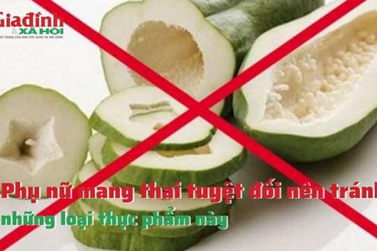 Phụ nữ mang thai tuyệt đối nên tránh những loại thực phẩm này