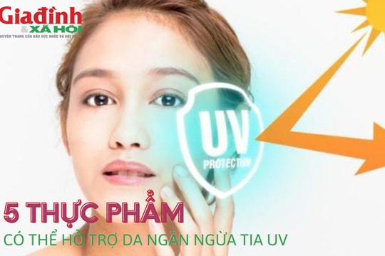 5 thực phẩm có thể hỗ trợ da ngăn ngừa tia UV