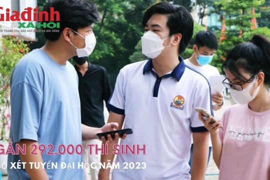 Gần 292.000 thí sinh bỏ xét tuyển đại học năm 2023