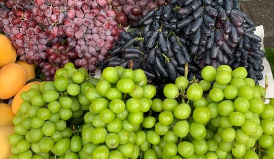 30 nghìn/kg nho ngoại, top đầu trái cây nhập khẩu giá rẻ như rau