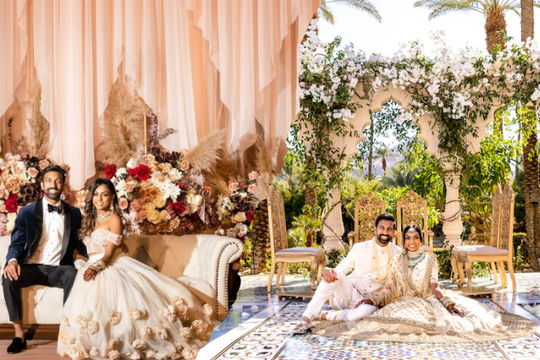 Cặp đôi "chơi lớn" tổ chức đám cưới suốt 3 ngày, cô dâu mặc đồ hiệu, đeo trang sức bạc tỷ