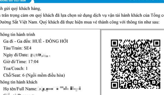 Cách đặt vé tàu Tết 2024 online và những điều người đi tàu cần biết để tránh mua phải vé giả
