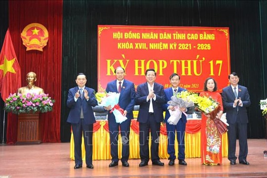 Cao Bằng có tân Phó Chủ tịch UBND tỉnh và Phó Chủ tịch HĐND tỉnh