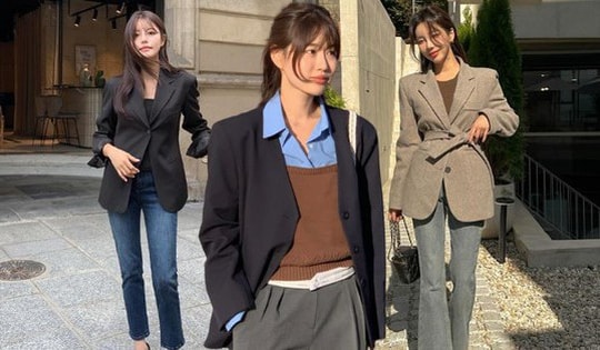 Kết hợp 4 kiểu quần dài với áo blazer để mặc đẹp trong tích tắc