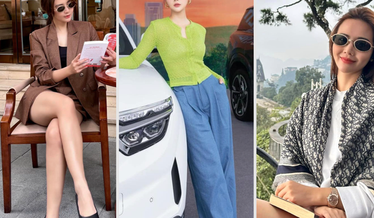 Học lỏm cách phối đồ mùa đông của Huyền Lizzie - diễn viên thay thế Hoàng Hà ở 'Chúng ta của 8 năm sau'