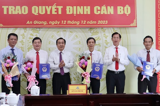 Ông Nguyễn Quốc Cường giữ chức Giám đốc Sở Xây dựng An Giang