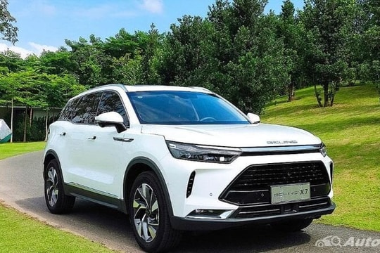 Bảng giá ô tô Baic mới nhất tháng 12/2023