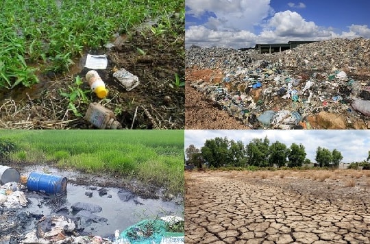 Ô nhiễm đất là gì? Phân loại khu vực ô nhiễm môi trường đất