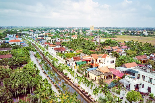 Quy định mới khung tiêu chuẩn xã, phường, thị trấn tiêu biểu