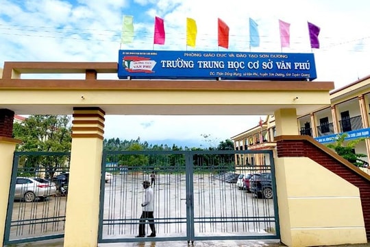 UBND tỉnh Tuyên Quang chỉ đạo tăng cường kỷ luật, kỷ cương, bảo đảm an ninh trật tự, an toàn trường học
