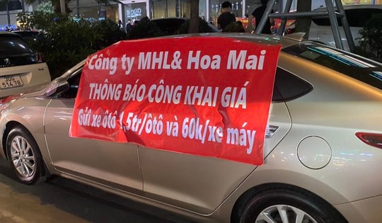 Chủ đầu tư chung cư Artemis không tuân thủ chỉ đạo ngừng tăng giá gửi xe ô tô của quận Thanh Xuân dễ gây mất an ninh trong khu vực