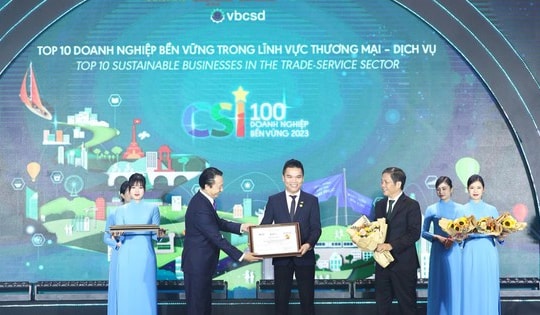 Herbalife Việt Nam liên tục được vinh danh Top 10 Doanh Nghiệp Bền Vững Trong Lĩnh Vực Thương Mại – Dịch Vụ