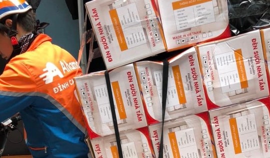 Thiết bị sưởi ấm hút khách trong đợt rét đậm