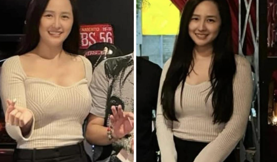 Mai Phương Thúy lộ thân hình tròn trịa nặng 71 kg khi 'đọ sắc' cùng hội chị em