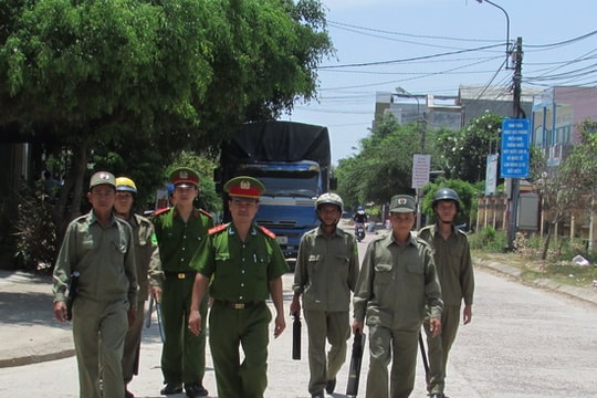 06 nhiệm vụ của lực lượng tham gia bảo vệ an ninh, trật tự ở cơ sở