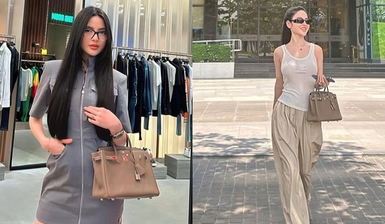 Chu Thanh Huyền thích phối đồ cùng túi hiệu giá hàng trăm triệu đồng