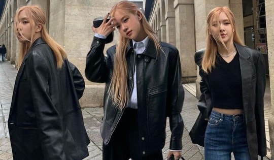 Mẫu áo khoác hot nhất mùa đông này đã được “hoa hồng Úc” Rosé lăng xê từ lâu, ai mặc lên cũng cực ''cool''