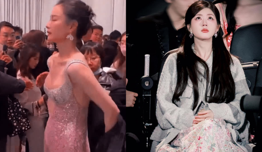 Sao Cbiz phong phanh đi event giữa trời âm độ: Nghê Ni suýt khóc, Triệu Lộ Tư co ro lại giúp nhãn hàng sold out