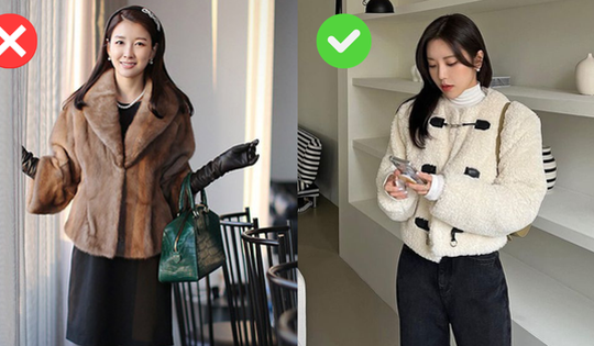 4 kiểu áo khoác lông khiến bạn trông già hơn
