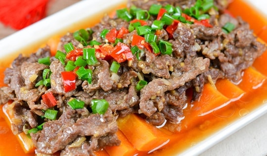 Hai món thịt hấp kết hợp với bí ngô cho bữa cơm mùa đông vừa ngon lại giúp da đẹp, dáng xinh