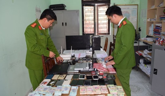 Triệt phá đường dây lừa đảo, đánh bạc qua mạng quy mô hơn 6.000 tỷ đồng