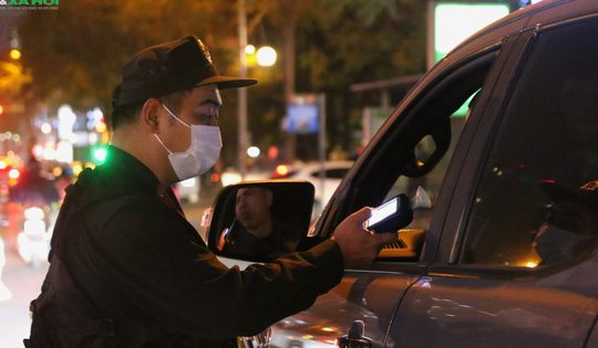 Hơn 7.000 tài xế có nồng độ cồn bị CSGT xử phạt trong 3 ngày nghỉ Tết Dương lịch 2024