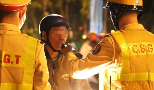 Xử lý hơn 7.500 tài xế 'ma men' trong 3 ngày nghỉ Tết Dương lịch