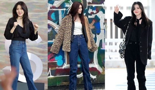 Phong cách diện quần jeans của Han So Hee: Phối đồ dịu dàng hay cá tính cũng đều đẹp xuất sắc