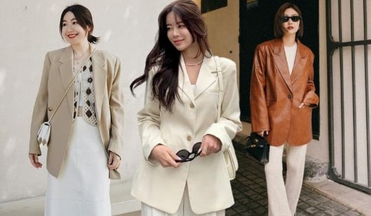 5 mẫu áo blazer trẻ trung và nổi bật, lý tưởng để sắm diện Tết
