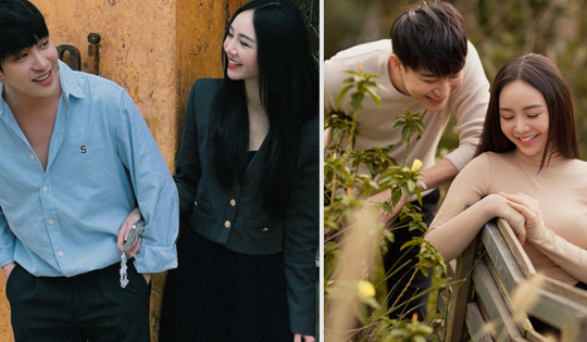 Ngoại tình trên phim, đời thực B Trần khoe đồ đôi ton sur ton với Quỳnh Kool