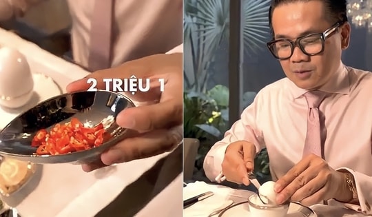 NTK Thái Công ăn trứng vịt lộn bằng 'bộ đồ nghề' 50 triệu đồng, có gì khác biệt?