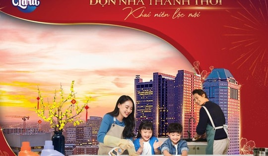 Cùng Clara "dọn nhà thảnh thơi - khai niên lộc mới"