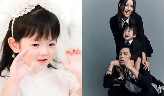 Vẻ ngoài xinh xắn như thiên thần của con gái Trương Mỹ Nhân - Phí Ngọc Hưng