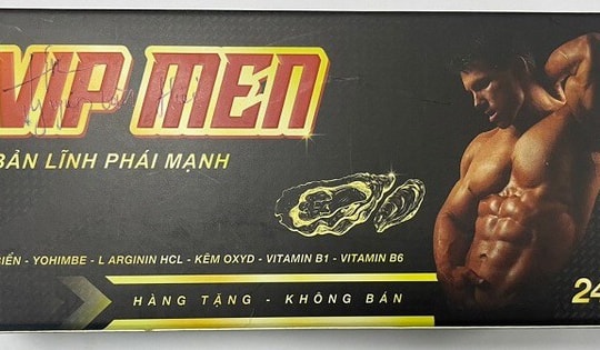 Thu hồi sản phẩm hỗ trợ cải thiện sinh lý nam giới không bảo đảm an toàn thực phẩm
