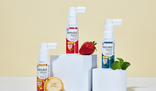 Xịt ngừa sâu răng Ramukid ra mắt phiên bản Premium với "cải tiến nhân đôi"