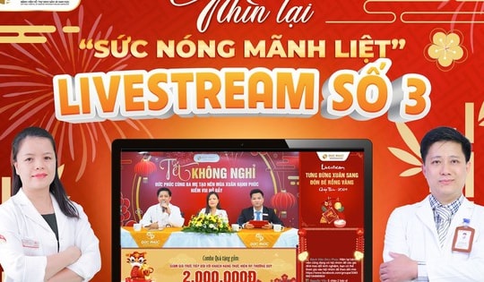 Quỹ Thiện Tâm trao hàng tỷ đồng cho khách hàng trong chương trình tư vấn trực tuyến số 3 của Bệnh viện Đức Phúc