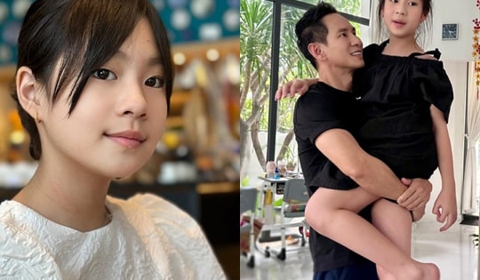Con gái Lý Hải - Minh Hà mới 10 tuổi đã khoe chân dài miên man, nhan sắc được nhận xét sẽ giống mẹ