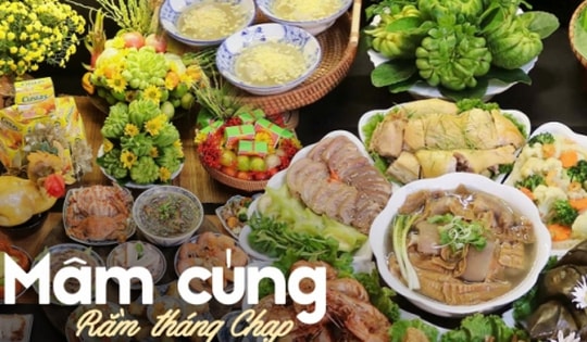 Rằm tháng Chạp cuối năm cúng gì cho may mắn, đủ đầy?