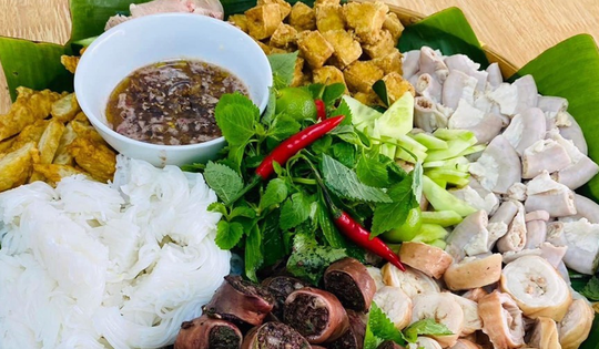 Bún đậu Gốc Đa Hà Nội - Món ngon dân dã ăn một lần nhớ mãi