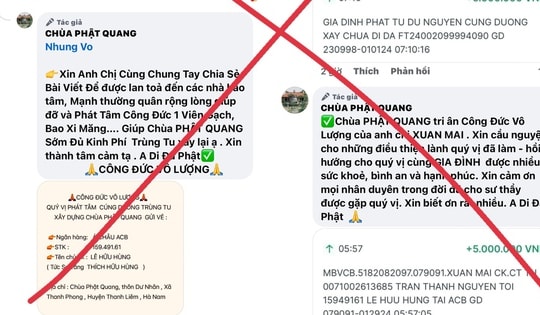 Nhận diện nhiều trang giả mạo, kêu gọi ủng hộ Chùa Phật Quang sau hoả hoạn