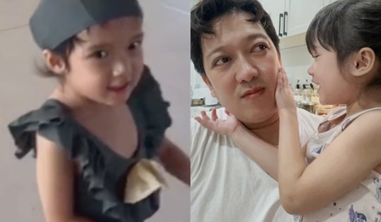 Con gái Trường Giang - Nhã Phương: Càng lớn càng xinh như mẹ