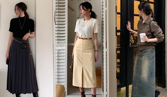 5 kiểu chân váy diện Tết cho những người thích phong cách tối giản