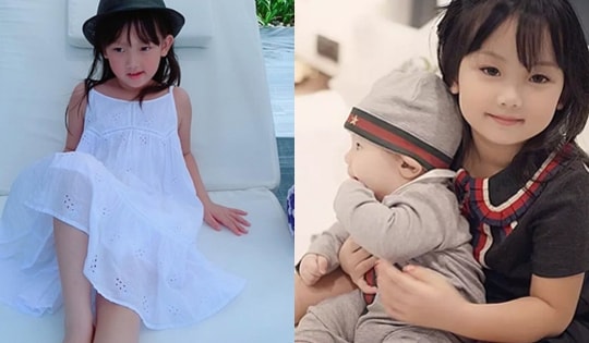 Con gái 'chị đẹp' Huyền Baby xinh xắn giống mẹ cỡ nào?