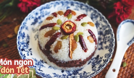 Món ngon đón Tết – 2 món xôi vừa thơm ngon lại đẹp bạn có thể làm cho mâm cỗ ngày Tết