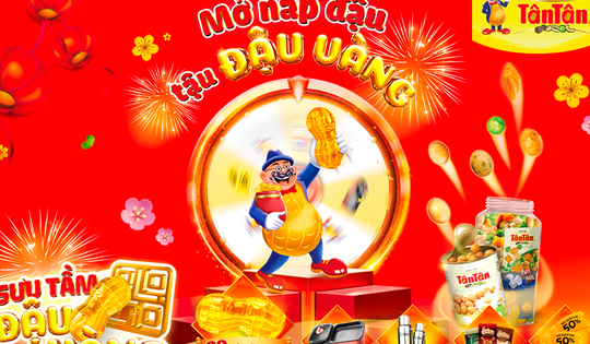 "Sưu tầm đậu vàng" cùng Tân Tân năm 2024 đón nhiều tài lộc