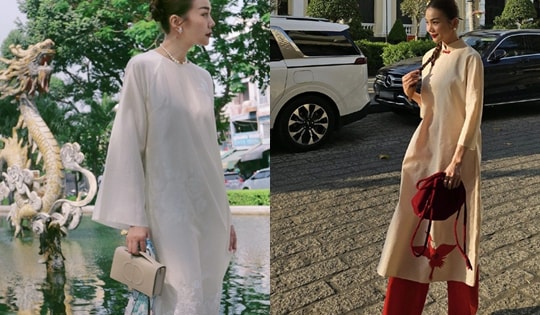 Mặc áo dài đón Tết đẹp như Thanh Hằng, bí quyết nằm ở 2 điểm mà chị em nào cũng nên đọc