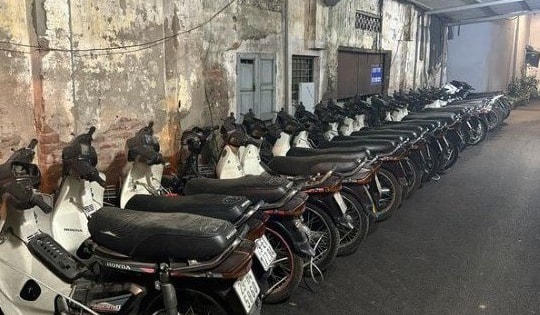 Triệt phá đường dây trộm cắp tiêu thụ hàng chục xe máy