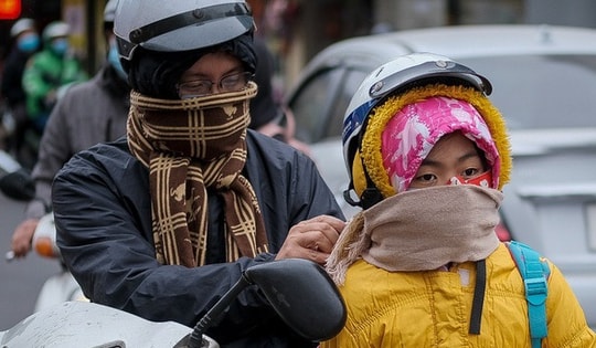 Không khí lạnh khiến miền Bắc chìm trong giá rét, có nơi xuống 5 độ C