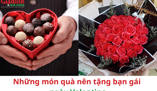 Những món quà nên tặng bạn gái ngày Valentine